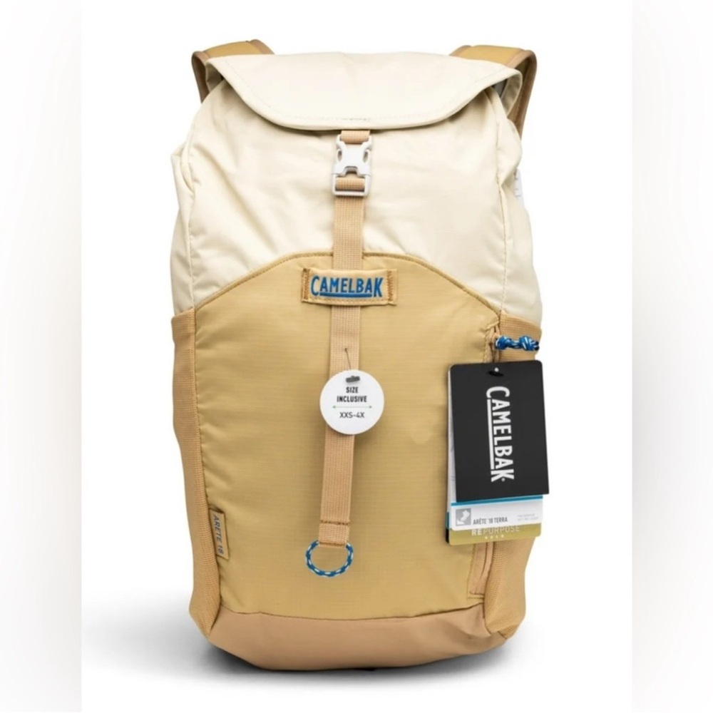 🆕 CamelBak Arete 18 Terra Day Hydration Backpack. Beige. *NWT*